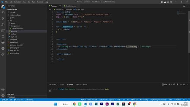 Vue 3 ile Dinamik Çalışma Mantığı смотреть онлайн