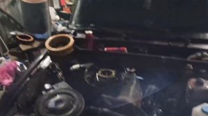 Производим замену двигателя  ВАЗ 2105