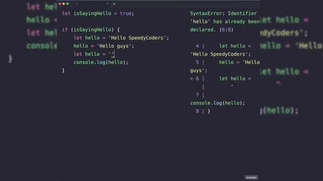 Variables en JavaScript: Aprende a Utilizar var, let y const con Confianza | #SpeedyCoders смотреть онлайн