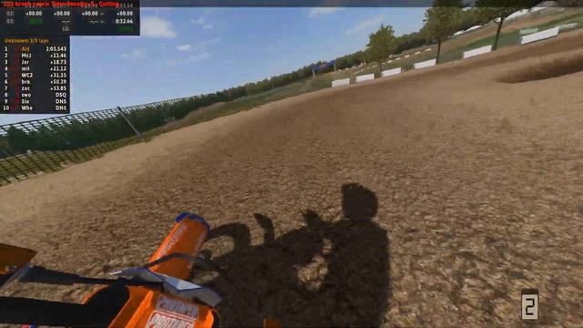 Second Race with New Settings - MX Bikes Gameplay смотреть онлайн