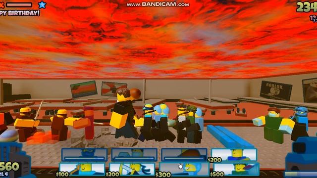 Roblox The Battle Bricks: Happy Birthday! Tumore/Celebration Battler + Giant Noob смотреть онлайн