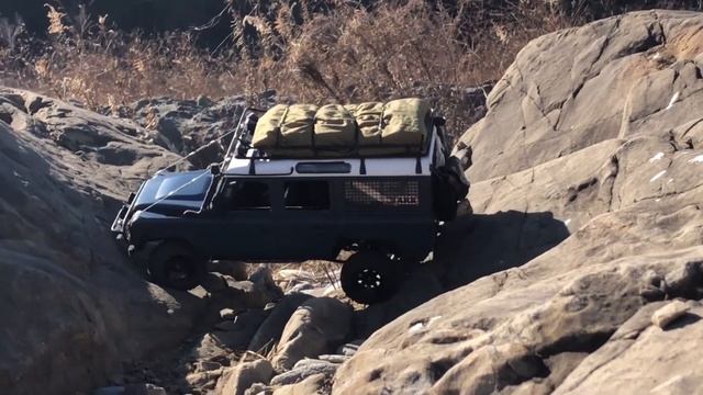 RC4WD Defender D110 / ScaleCrawler Part2 川本ロック 2022.01.16?? смотреть онлайн