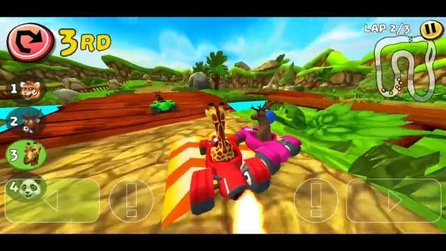 GAMES - SAFARI KART (Less Talk, More Play) #kidsapp #easygames смотреть онлайн