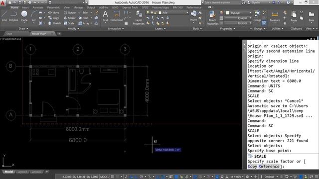 Making incorrect dimension drawing to the correct one in AutoCAD смотреть онлайн