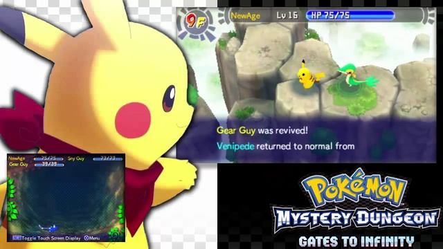 Pokemon Mystery Dungeon Gates to Infinity! Episode 20-Big Tough, Slick Stuff! смотреть онлайн
