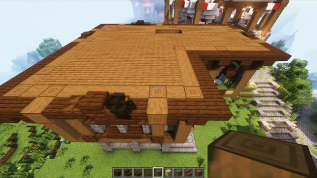 Minecraft | How to build a Small Medieval Mansion | Minecraft Tutorial смотреть онлайн
