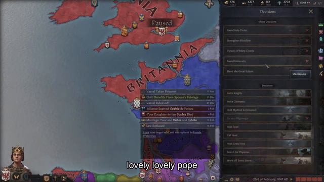 CK3: Pope Vicky3 (meme enough for y'all?) смотреть онлайн
