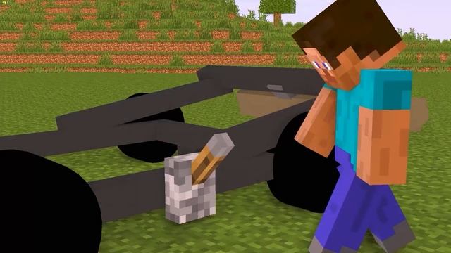 Alex and Steve's Life Story - minecraft animation смотреть онлайн