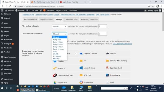 How to create backup using Updraft-plus Backup Plugin || Best Free WordPress Backup Plugin || смотреть онлайн