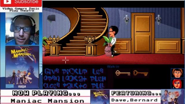 Maniac Mansion Deluxe - Walkthrough - Dave Opens The Garage Door смотреть онлайн