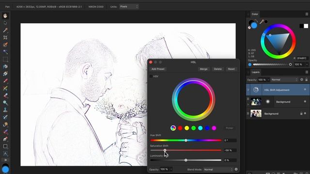 Turn any Photo into a Pencil Drawing | Affinity Photo Tutorial смотреть онлайн
