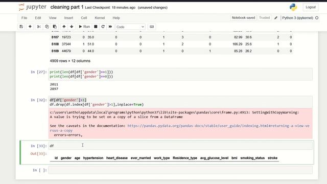 Cleaning Data Menggunakan Pandas Tutorial Machine Learning Bahasa Indonesia смотреть онлайн