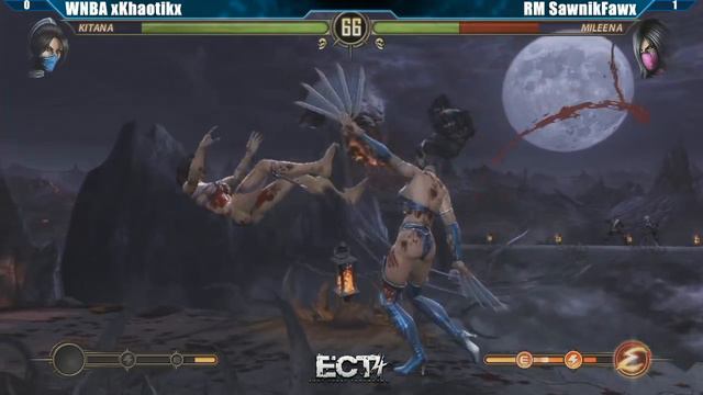 MK9 Tournament Winners Final WNBA XKhaotikx Vs RM Sonicfox - ECT4 Tournament