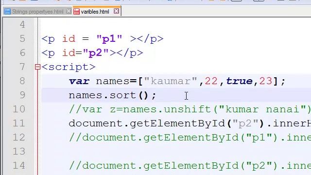 More methods in Array in Javascript -- English 37-vlr training смотреть онлайн
