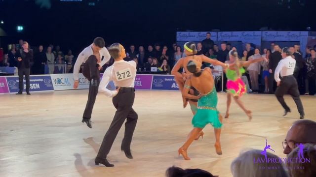 Vadym Pidhoretskyy & Ruby Castro | Paso Doble | Open World U21 Lat Championship, ASSEN 2022 смотреть онлайн