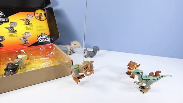 Jurassic World Toys Snap Squad Dinosaurs Surprise Box From WD Toys! смотреть онлайн