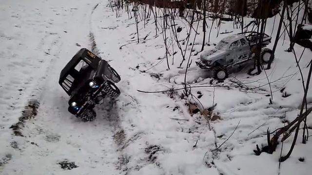 Ставим на колеса лебедкой смотреть онлайн