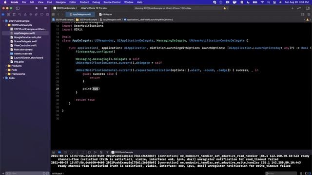 Swift: Push Notifications Tutorial (2023) – iOS Development смотреть онлайн