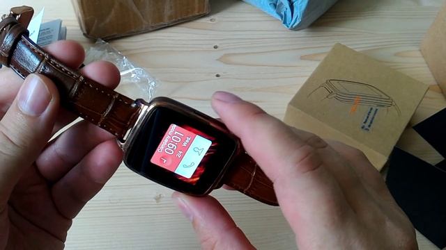 OUKITEL А28 умные смарт часы, распаковка смотреть онлайн