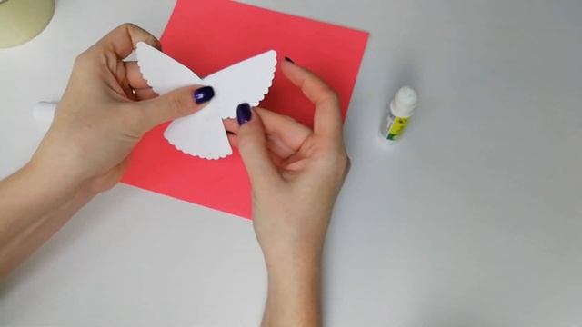 Рождественская открытка своими руками. как сделать ангела из бумаги смотреть онлайн