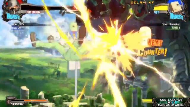 Guilty Gears “grounded neutral game” смотреть онлайн