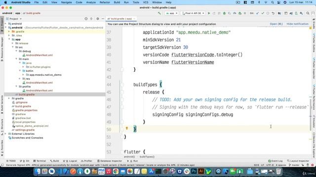 curso flutter 5 Generar un apk parte 2 смотреть онлайн