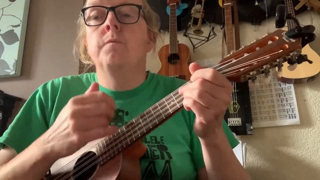 Make You Feel My Love - Bob Dylan Adele Ukulele cover Ohana 8 String Taropatch CK-35-8 смотреть онлайн