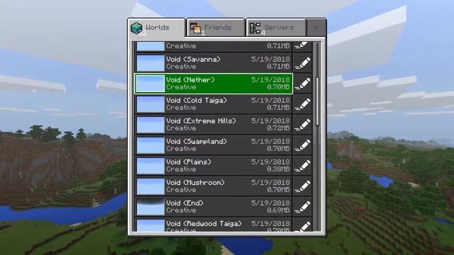 How To Get Void Worlds In Minecraft Bedrock (w/ WORLD DOWNLOAD)