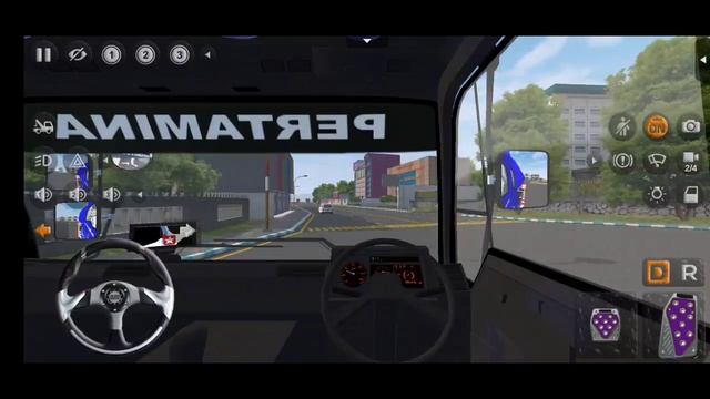 MOD MITSUBISHI FUSO TANKI || MOD BUSSID TERBARU || LIVERY TANGKI PERTAMINA BIRU смотреть онлайн