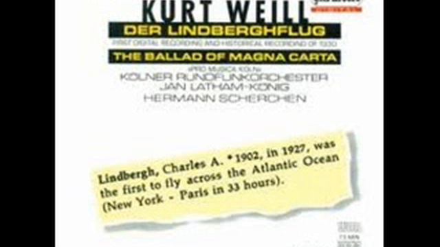 Kurt Weill - Paul Hindemith - Berthold Brecht - Der Lindberghflug (Part 8/16).wmv смотреть онлайн