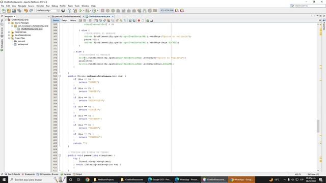 Programar en Java un ChatBot WhatsApp para restaurante смотреть онлайн
