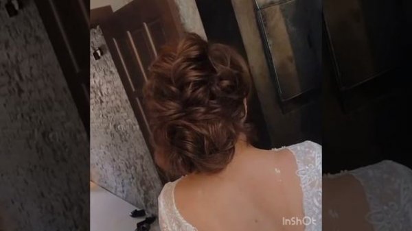Утро невесты с Stylish Bride. Красивая свадебная прическа.