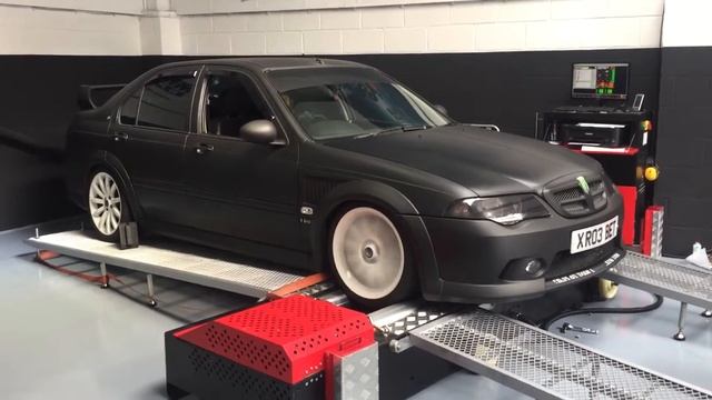 MG zs 180 v6 xpower grey/ matte black plastidipped dyno run vis motors K series смотреть онлайн