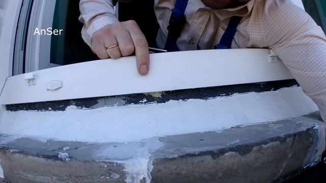 Идеальная установка. Отлив оконный от мастера. Нюансы, подробности, шумоизоляция, советы. смотреть онлайн