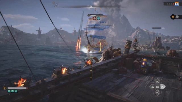 Skull and Bones best ship | Sambuk | end game build | best long range status build | best weapons смотреть онлайн