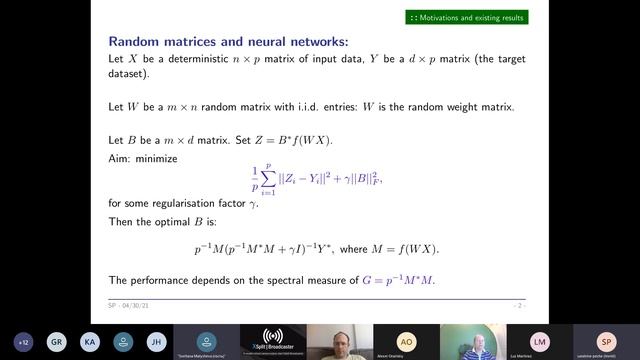 Random Matrix Theory and Statistics смотреть онлайн