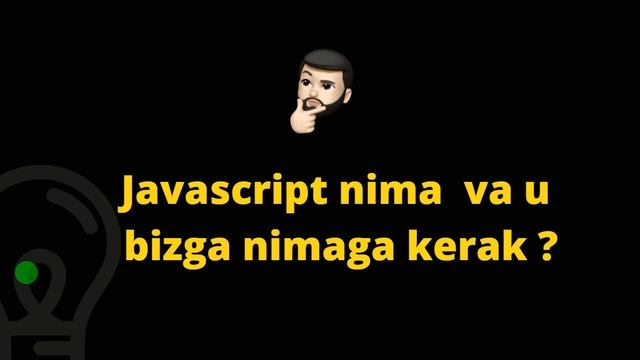 JavaScript asoslari | 1. Kirish смотреть онлайн