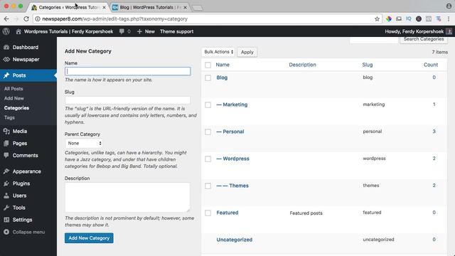 How To Create A Blog Website | Wordpress Tutorial смотреть онлайн
