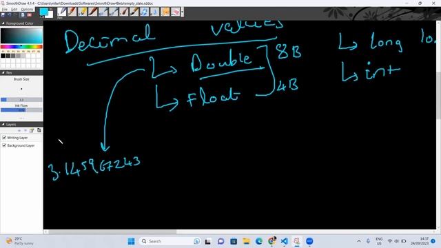 C++ Programming: float and double datatype | Simple Explanation | Assignments Included смотреть онлайн
