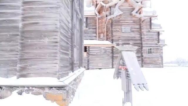 Зимой на остров Кижи. Пешком по льду пришел смотреть наследие ЮНЕСКО смотреть онлайн