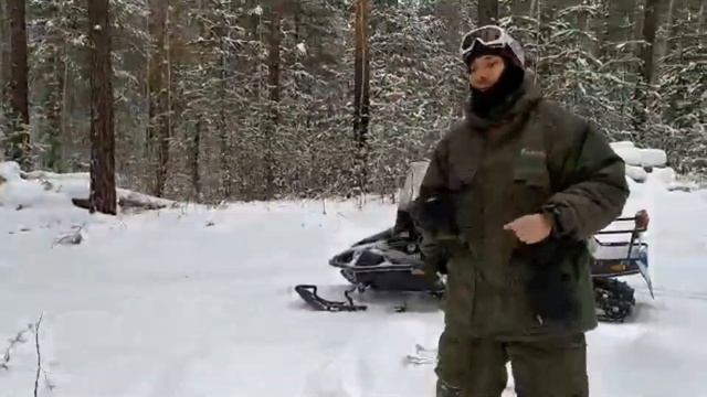 Снегоход Стелс 800 и Ямаха Викинг 540.