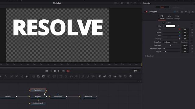 Fusion Basics Tutorial 05 - Text3D Node смотреть онлайн