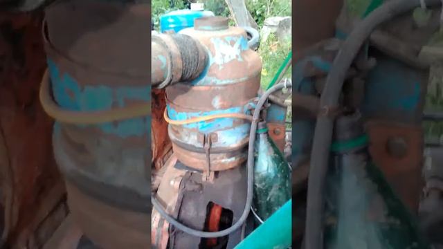 Самодельный трактор с двигателем от т-25. смотреть онлайн
