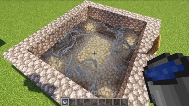 minecraft ultra realistic water drop