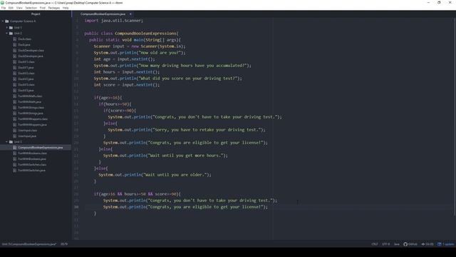 Computer Science A: Compound Boolean Expressions смотреть онлайн