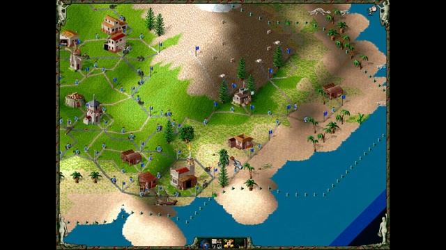 Settlers 2 Veni Vidi Vici mission VIII: Sea Routes part 3/6 - Preparing for Battle. смотреть онлайн