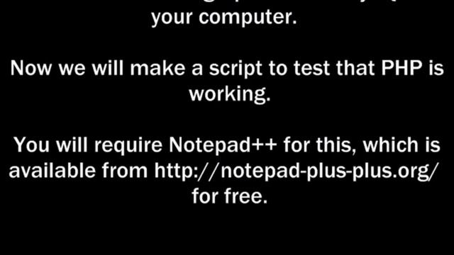 How to create a Website with PHP and MySQL (Part 1: Installing XAMPP) смотреть онлайн
