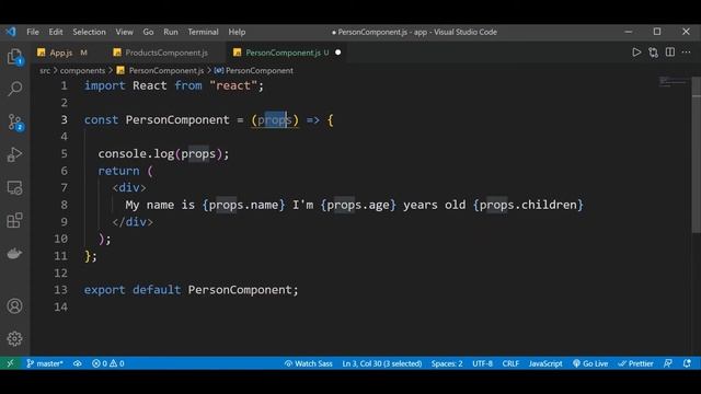 REACTJS Props - Introduction to Modern REACTJS - Part 4 (2021) смотреть онлайн