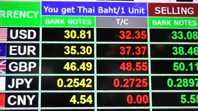 Тайланд обмен валюты смотреть онлайн