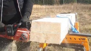 Тест аккумуляторной пилы Elitech ПЦА 36БЛ